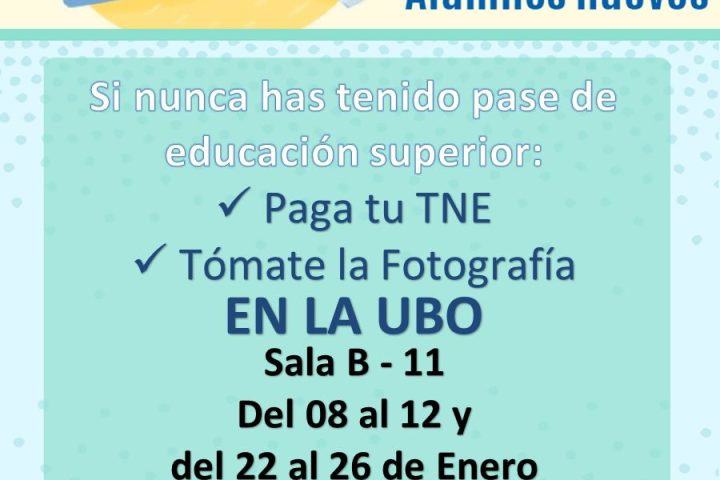 Fotografía TNE estudiantes nuevos 2018